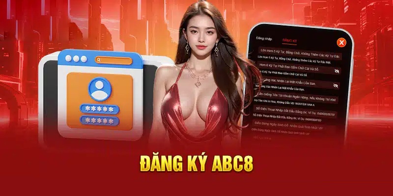 Tạo tài khoản ABC8 trên app điện thoại