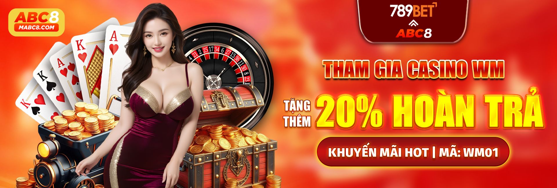 Tặng thêm 20% hoàn trả tại ABC8