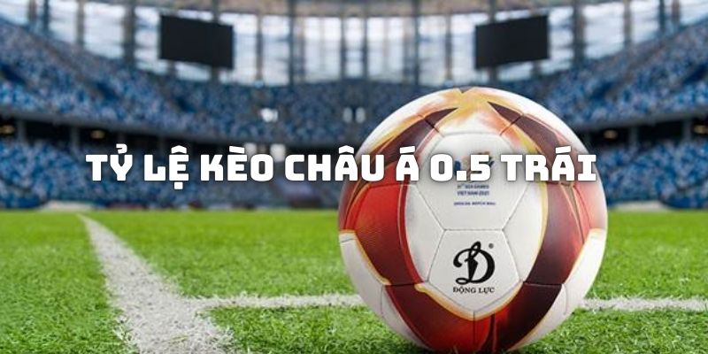 Cách đọc tỷ lệ kèo Châu Á 0.5 trái dễ hiểu